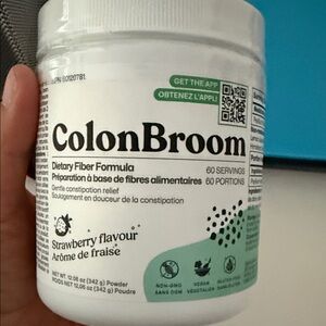 ColonBroom Dietary Fiber Powder - Strawberry Flavor